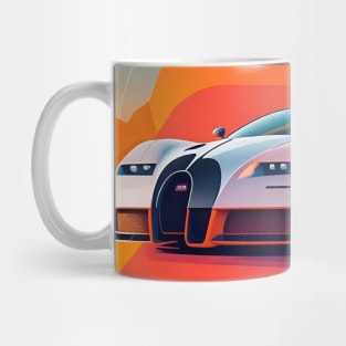 Super car sticker Mug